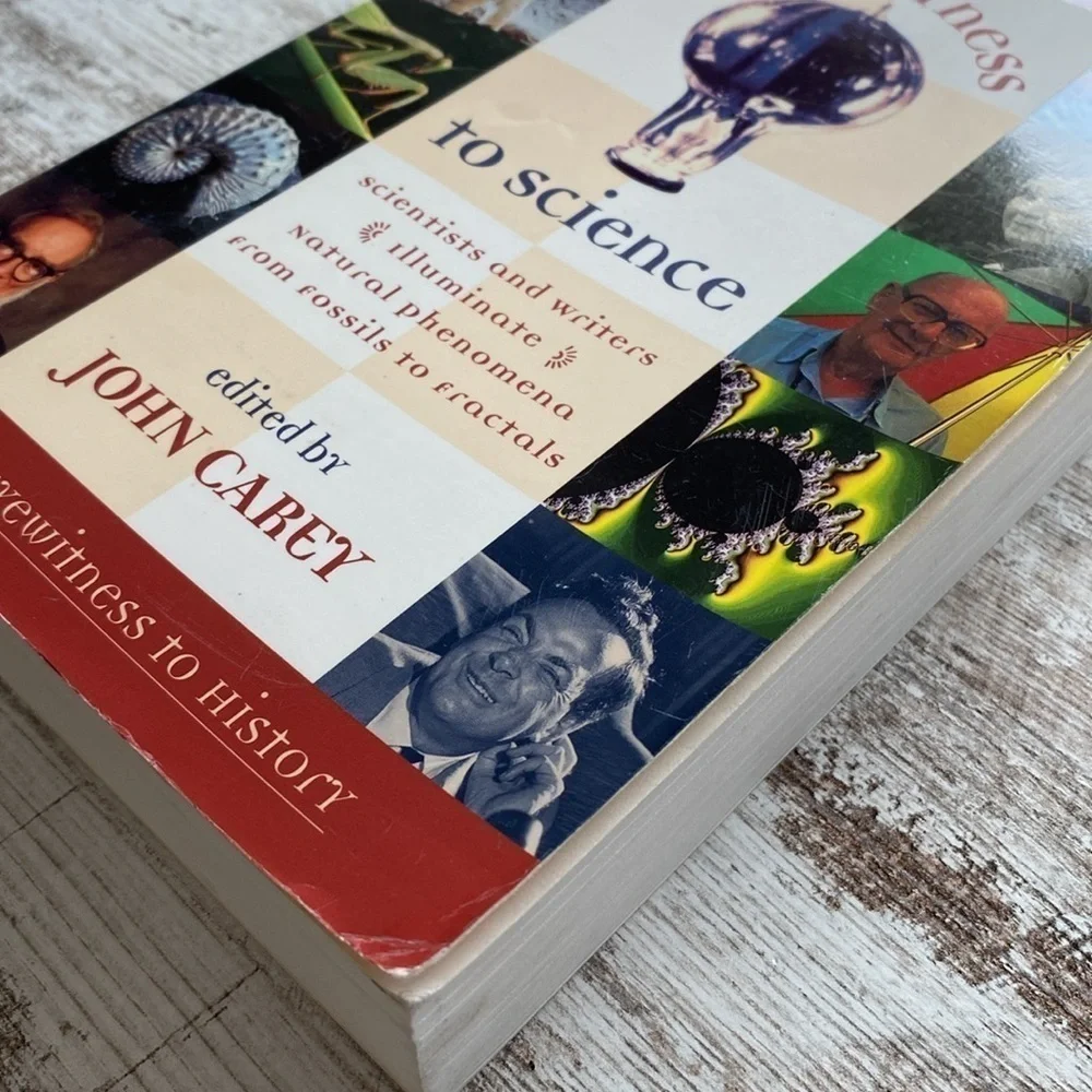 The Faber Book of Science By John Carey Vintage 1995 Paperback Anthology Guide